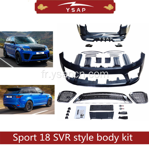 Kit de carrosserie de style SVR Range Rover Sport 2018